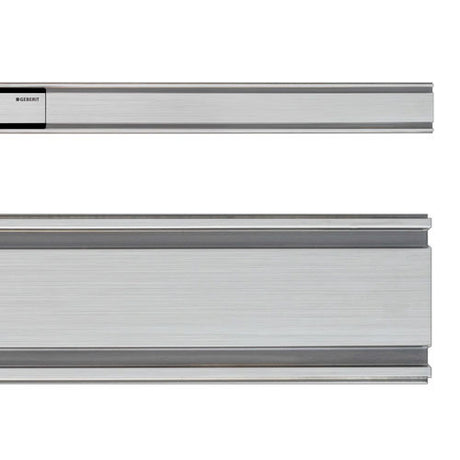 Geberit CleanLine60 Slim Shower Channel 130cm - Brushed Metal - 154.459.00.1 - TAP 'N' SHOWER