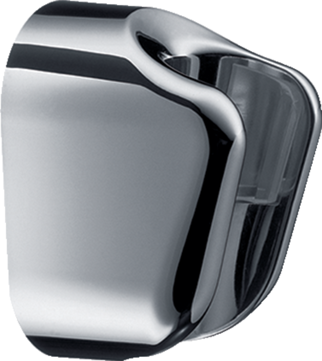 Hansgrohe Shower Holder in chrome with adjustable angle and sleek durable design for handheld showerheads