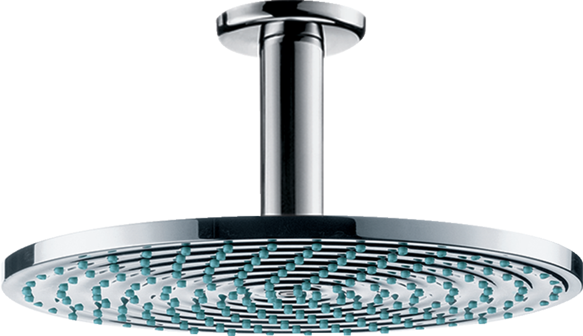 Grohe Rainshower Modern Mixer Shower Head 310mm - Chrome - 27477000