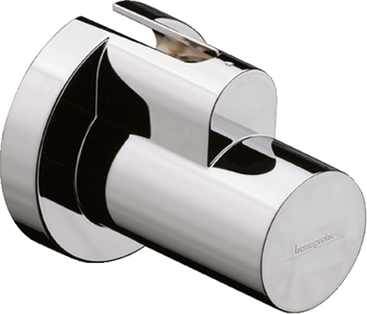 Hansgrohe Cover chrome faucet accessory with sleek polished finish and modern design