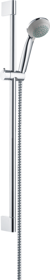 Hansgrohe Crometta 85 Shower Set Mono Green 6 L/min With Shower Rail 650mm - Chrome - 27652000