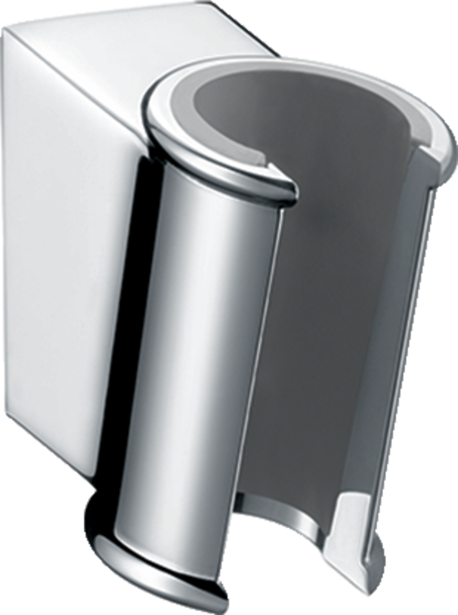 Hansgrohe Shower Holder Porter Classic in chrome with adjustable design for showerhead installation