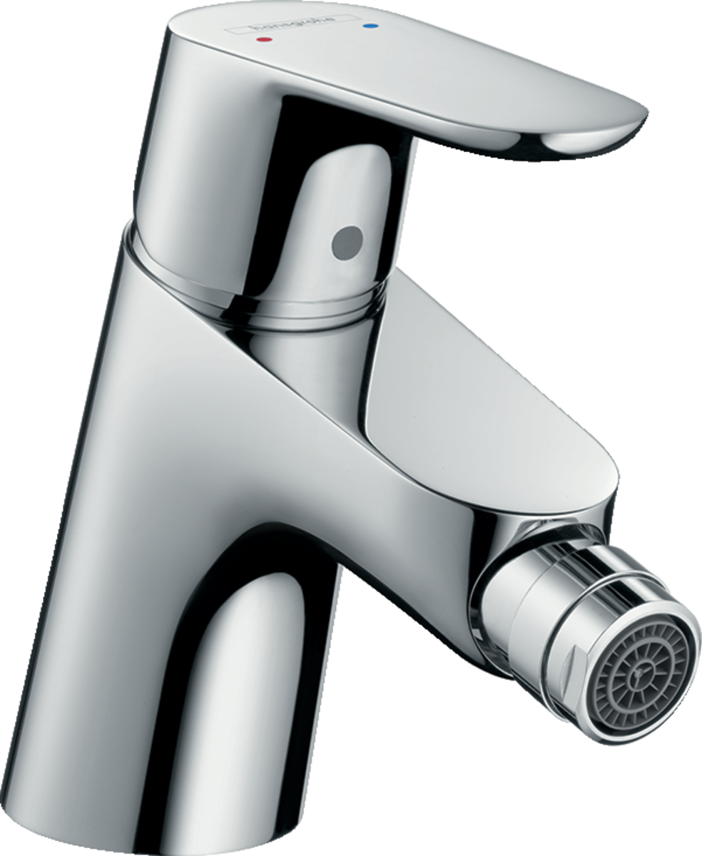 Hansgrohe Focus Single Lever Bidet Mixer With 2 Flow Rates And Pop-up Waste - Chrome - 31928000