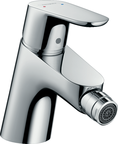 Hansgrohe Focus Single Lever Bidet Mixer With 2 Flow Rates And Pop-up Waste - Chrome - 31928000
