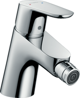 Hansgrohe Focus Single Lever Bidet Mixer With Pop-up Waste - Chrome - 31920000