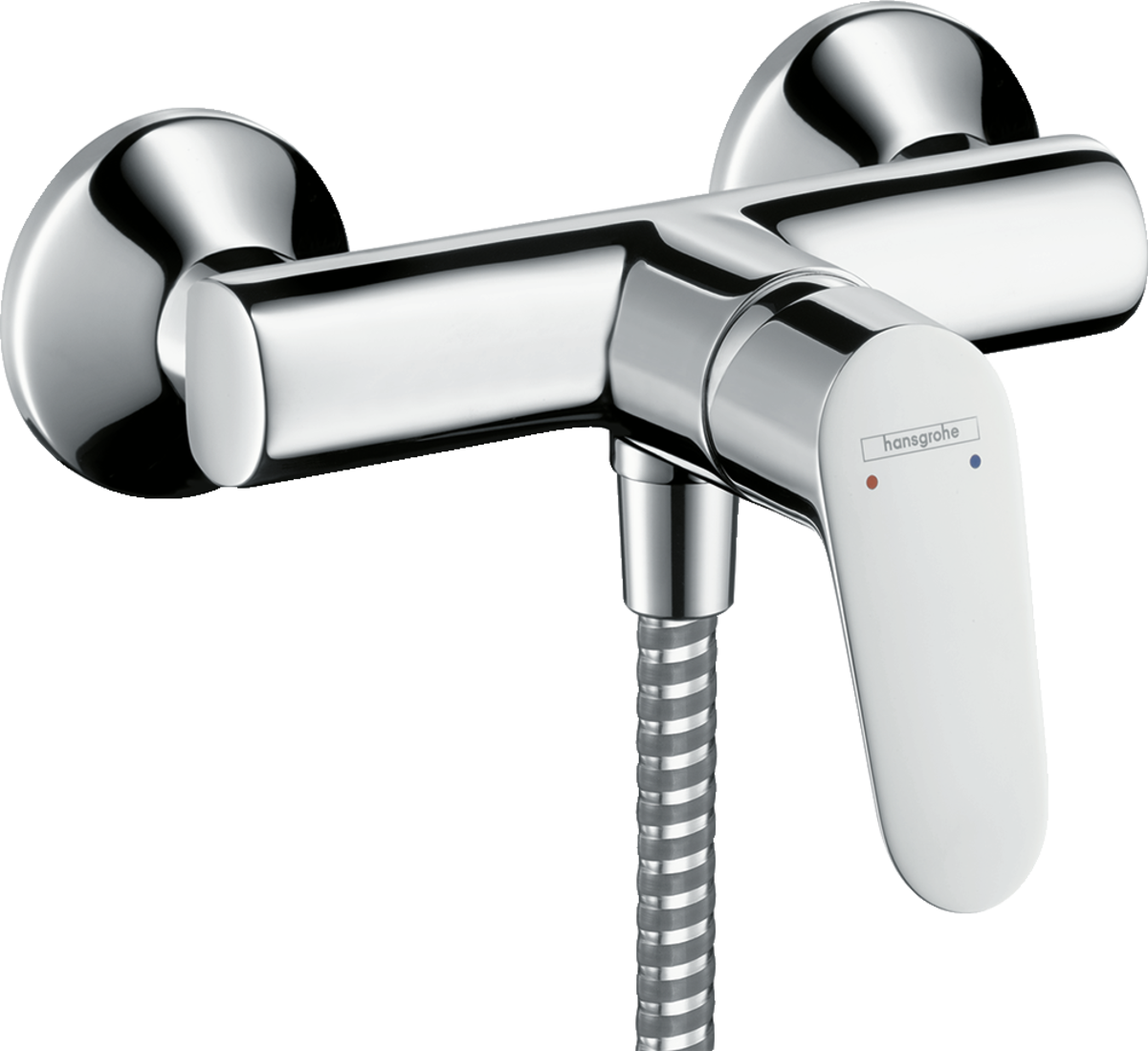 Hansgrohe Focus Single Lever Manual Shower Mixer For Exposed Installation - Chrome - 31960000