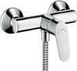 Hansgrohe Focus Single Lever Manual Shower Mixer For Exposed Installation With 2 Flow Rates - Chrome - 31968000