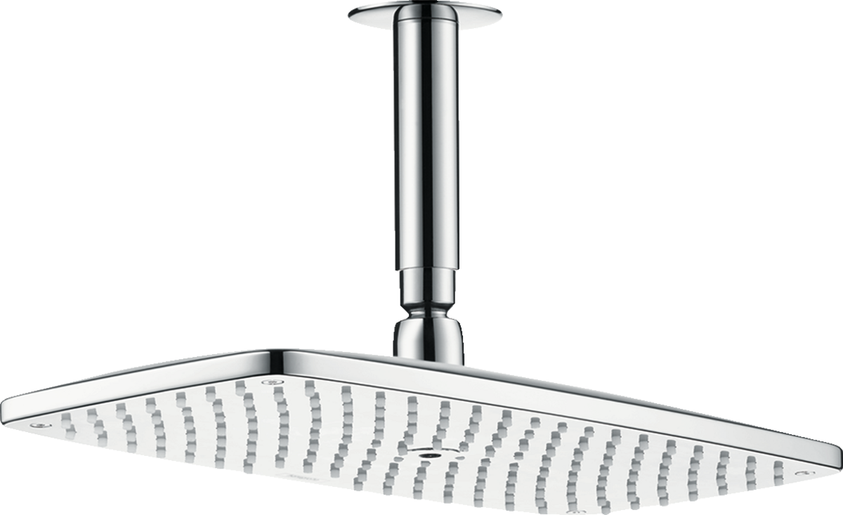 Hansgrohe Raindance E Overhead Shower 360 1jet Ecosmart 9 L/min With Ceiling Connector - Chrome - 26604000