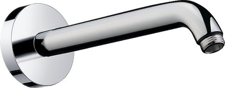 Hansgrohe Shower Arm 230mm with chrome finish and brass construction for durable, stylish bathroom upgrade