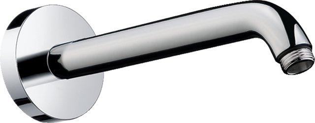 Hansgrohe Shower Arm 230mm with chrome finish and brass construction for durable, stylish bathroom upgrade