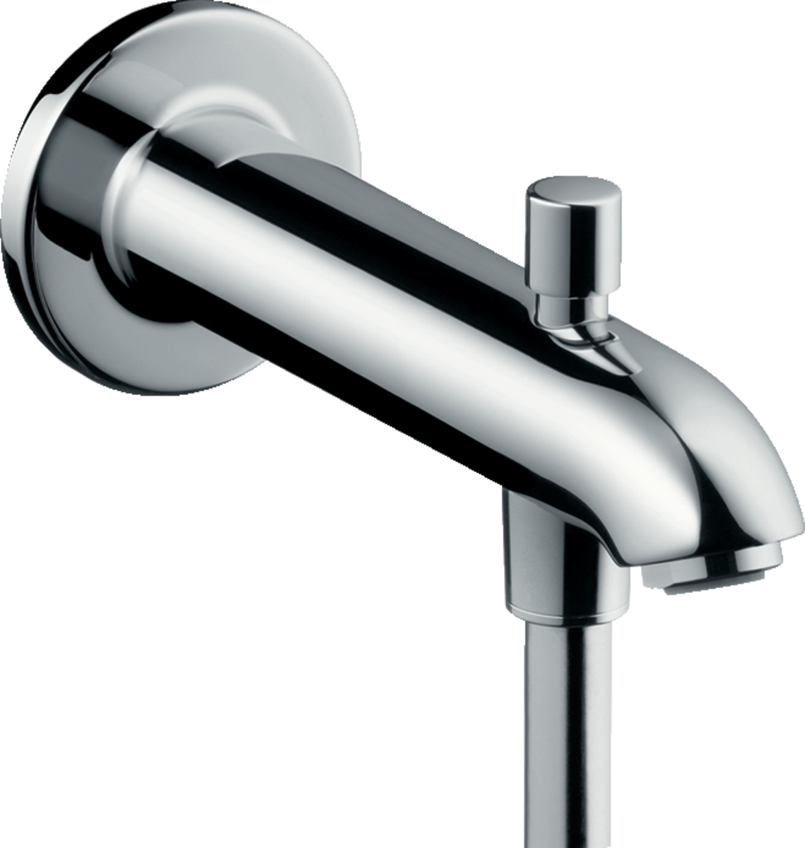 Hansgrohe Bath Spout 22.8 Cm With Diverter Valve - Chrome - 13424000 - NOT CURRENTLY AVAILABLE 