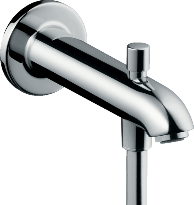 Hansgrohe Bath Spout 22.8 Cm With Diverter Valve - Chrome - 13424000 - NOT CURRENTLY AVAILABLE 