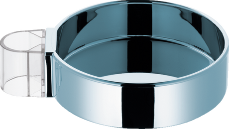 Hansgrohe Casetta chrome soap dish with sleek, durable design for modern bathrooms