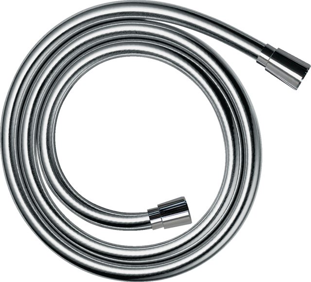 Hansgrohe Isiflex Shower Hose 2000 mm chrome finish flexible kink-resistant with antimicrobial coating