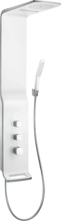 Hansgrohe Raindance Shower Panel Lift 180 2jet For Exposed Installation - White/Chrome - 27008400