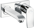 Hansgrohe Metris Single Lever Basin Mixer For Concealed Installation With Spout 165mm - Chrome - 31085000