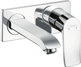 Hansgrohe Metris Single Lever Basin Mixer For Concealed Installation With Spout 165mm - Chrome - 31085000