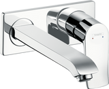 Hansgrohe Metris Single Lever Basin Mixer For Concealed Installation With Spout 225mm - Chrome - 31086000