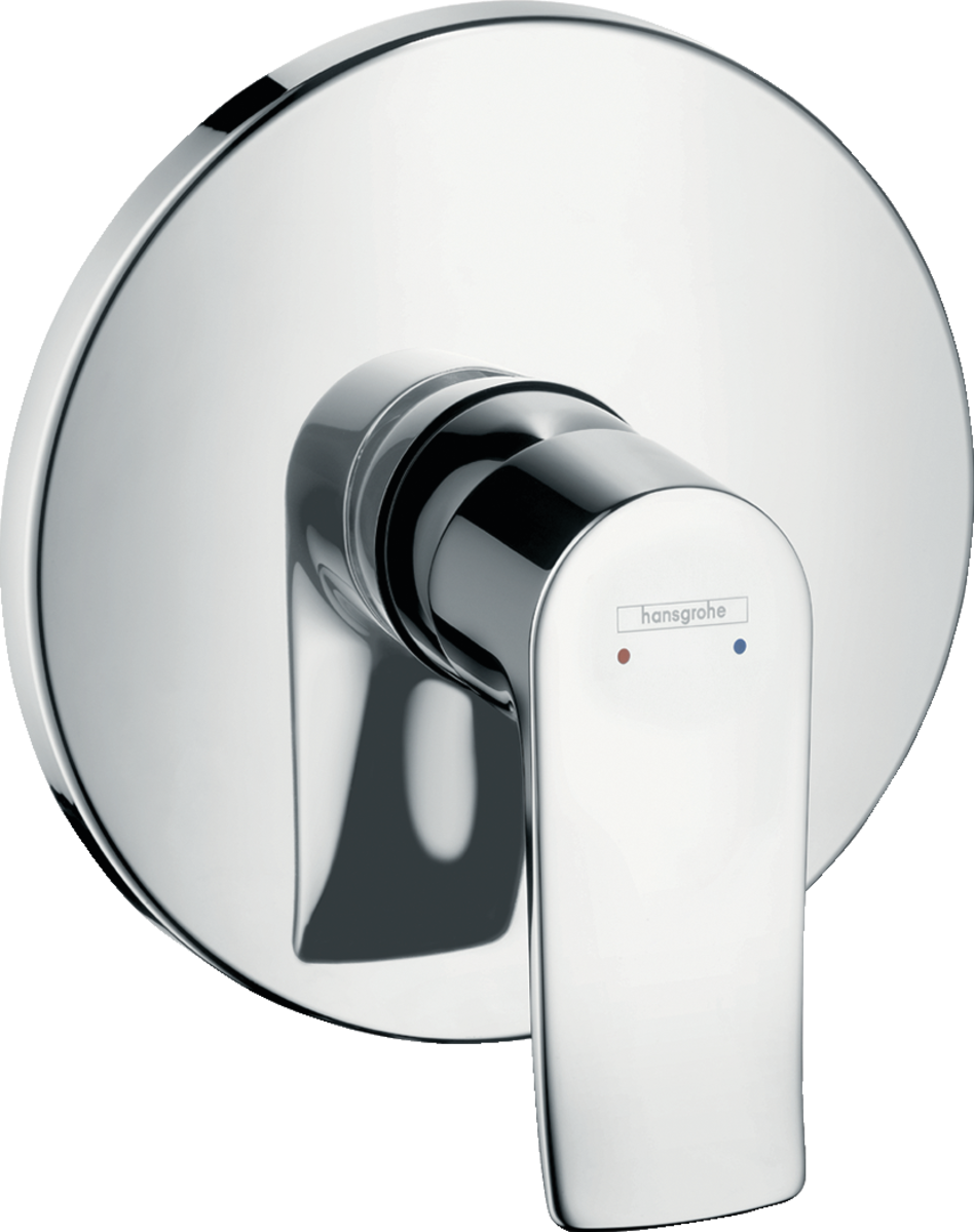 Hansgrohe Metris Single Lever Manual Shower Mixer Highflow For Concealed Installation - Chrome - 31652000