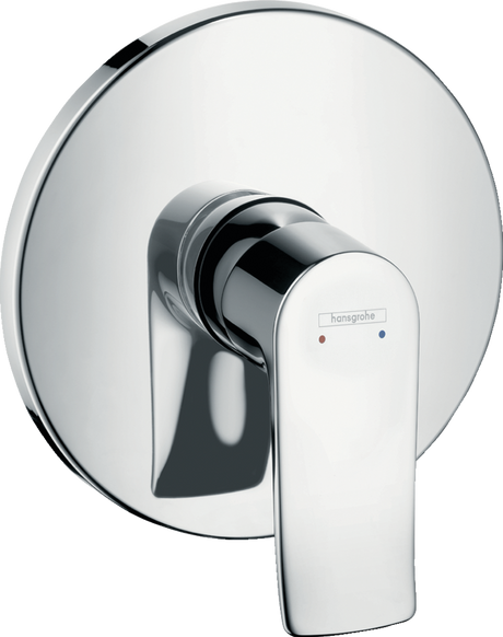 Hansgrohe Metris Single Lever Manual Shower Mixer Round For Concealed Installation - Chrome - 31685000