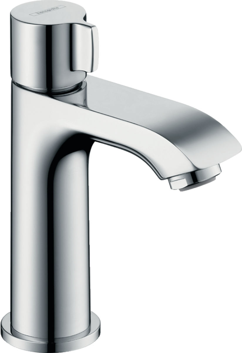 Hansgrohe Metris Pillar Tap 100 For Cold Water Without Waste - Chrome - 31166000