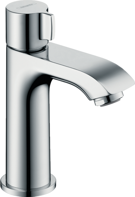 Hansgrohe Metris Pillar Tap 100 For Cold Water Without Waste - Chrome - 31166000