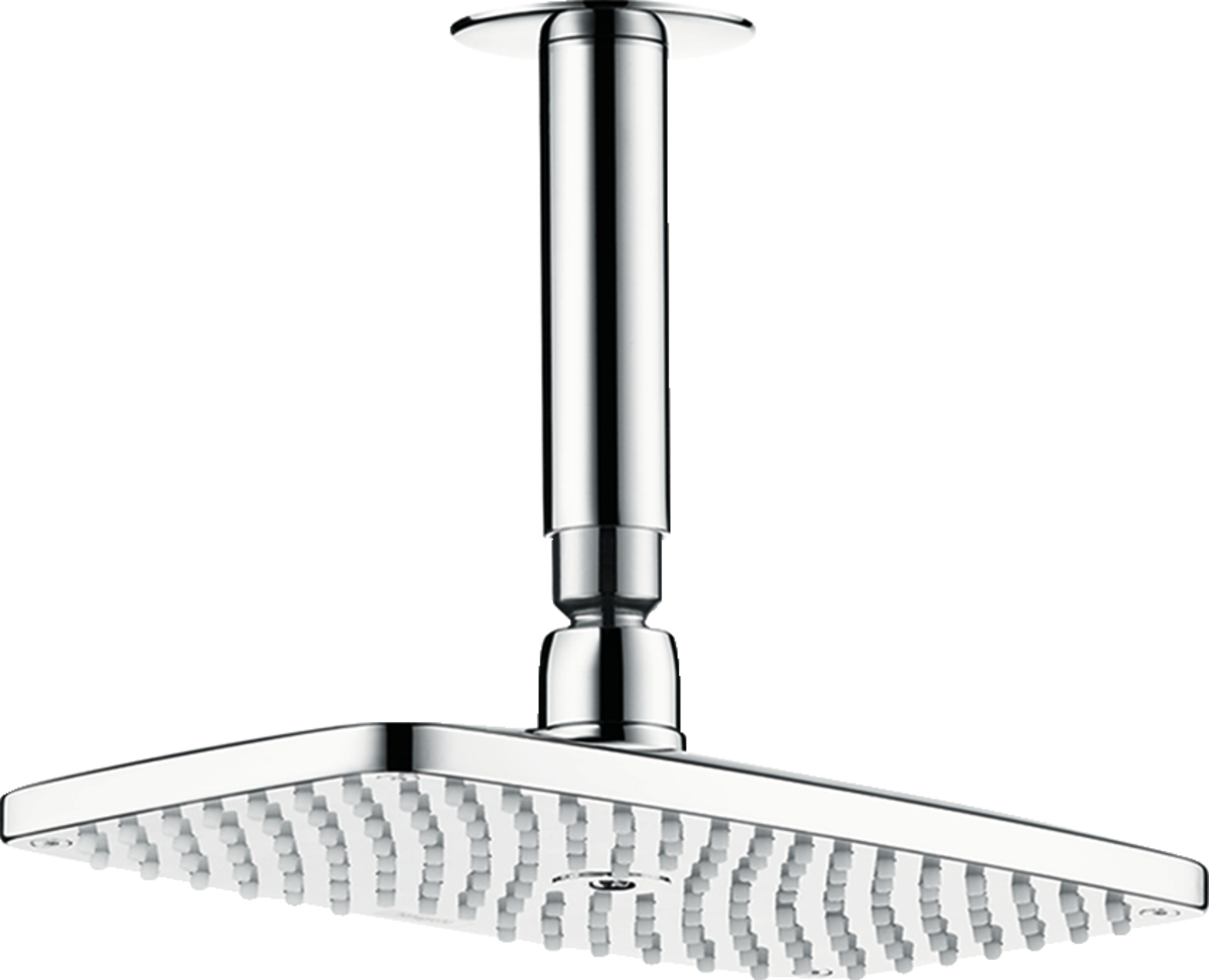 Hansgrohe Raindance E Overhead Shower 240 1jet With Ceiling Connector - Chrome - 27380000