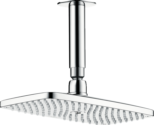 Hansgrohe Raindance E Overhead Shower 240 1jet With Ceiling Connector - Chrome - 27380000