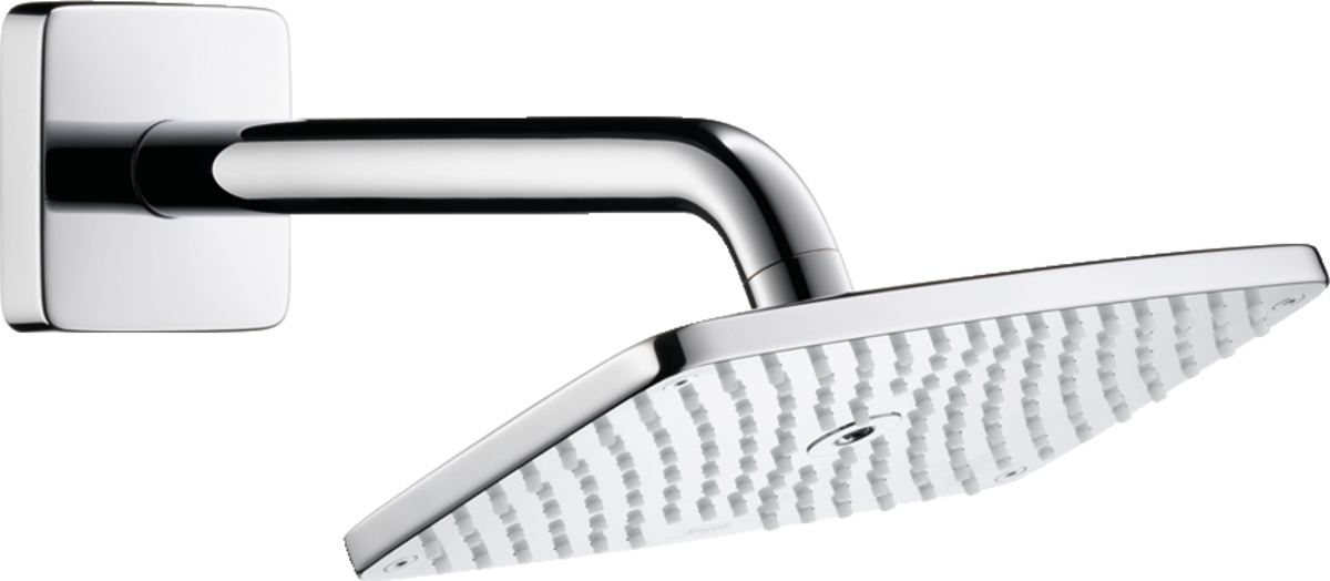 Hansgrohe Raindance E Overhead Shower 240 1jet Ecosmart 9 L/min With Shower Arm - Chrome - 27375000