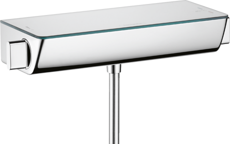 Hansgrohe Ecostat Select Thermostatic Shower Mixer For Exposed Installation Renovation - White/Chrome - 13111400