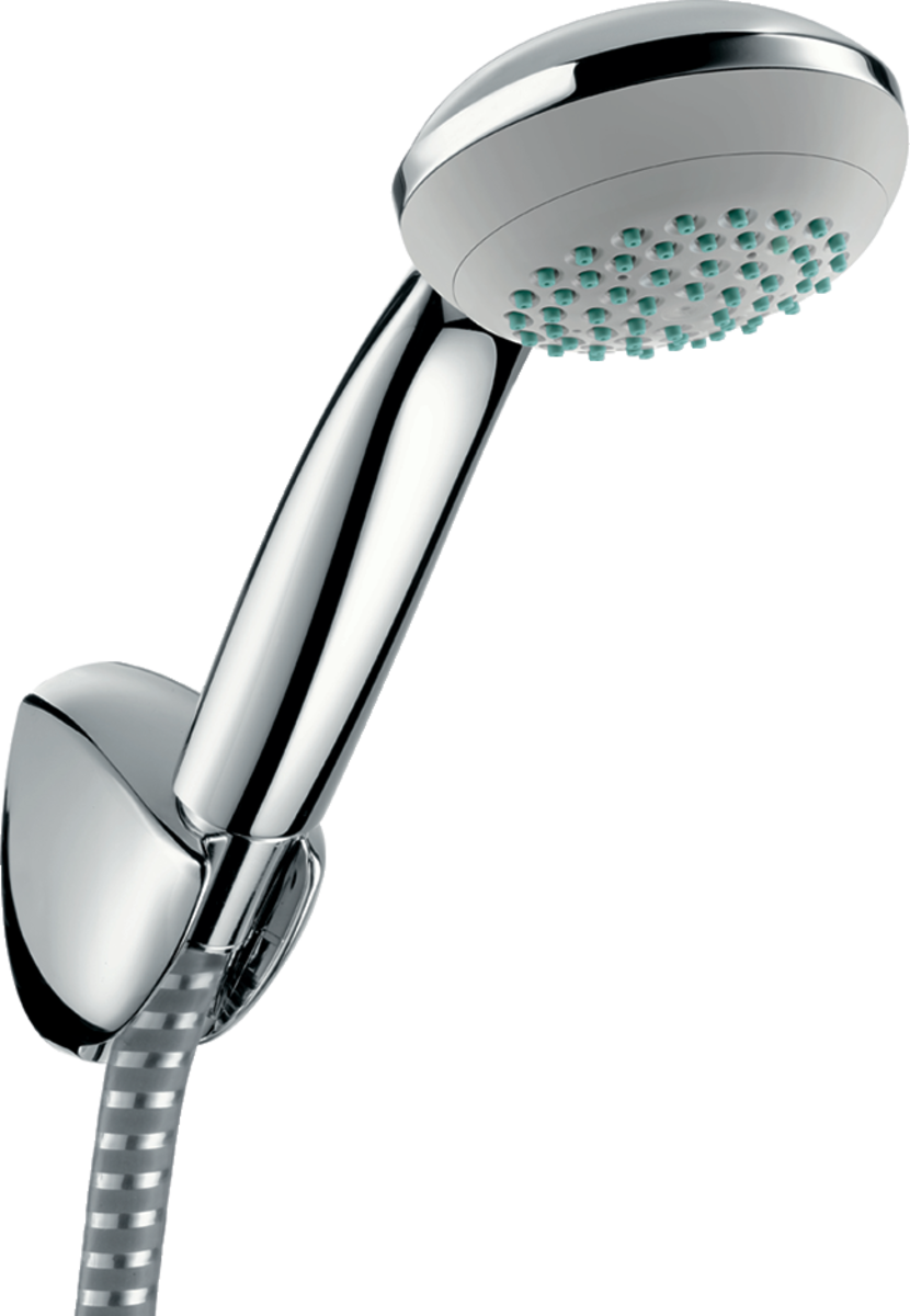 Hansgrohe Crometta 85 Shower Holder Set Mono With Shower Hose 1250mm - Chrome - 27576000
