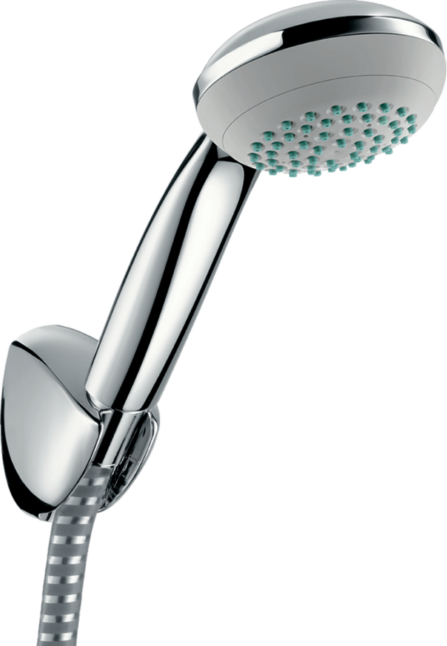 Hansgrohe Crometta 85 Shower Holder Set Mono With Shower Hose 1250mm - Chrome - 27576000