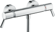 Hansgrohe Ecostat Thermostatic Shower Mixer Comfort Care For Exposed Installation With Extra Long Handles - Chrome - 13117000