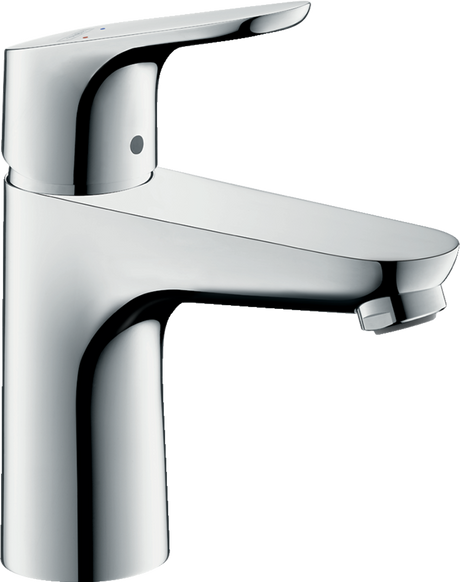 Hansgrohe Focus Single Lever Basin Mixer 100 with Pop-up Waste - Chrome - 31607000