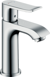 Hansgrohe Metris Single Lever Basin Mixer 100 For Cloakroom Basins With Pop-up Waste - Chrome - 31088000