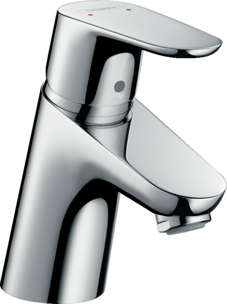 Hansgrohe Focus Single Lever Basin Mixer 70 With Chain Waste - Chrome - 31732000