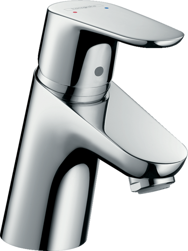 Hansgrohe Focus Single Lever Basin Mixer 70 With Chain Waste - Chrome 
