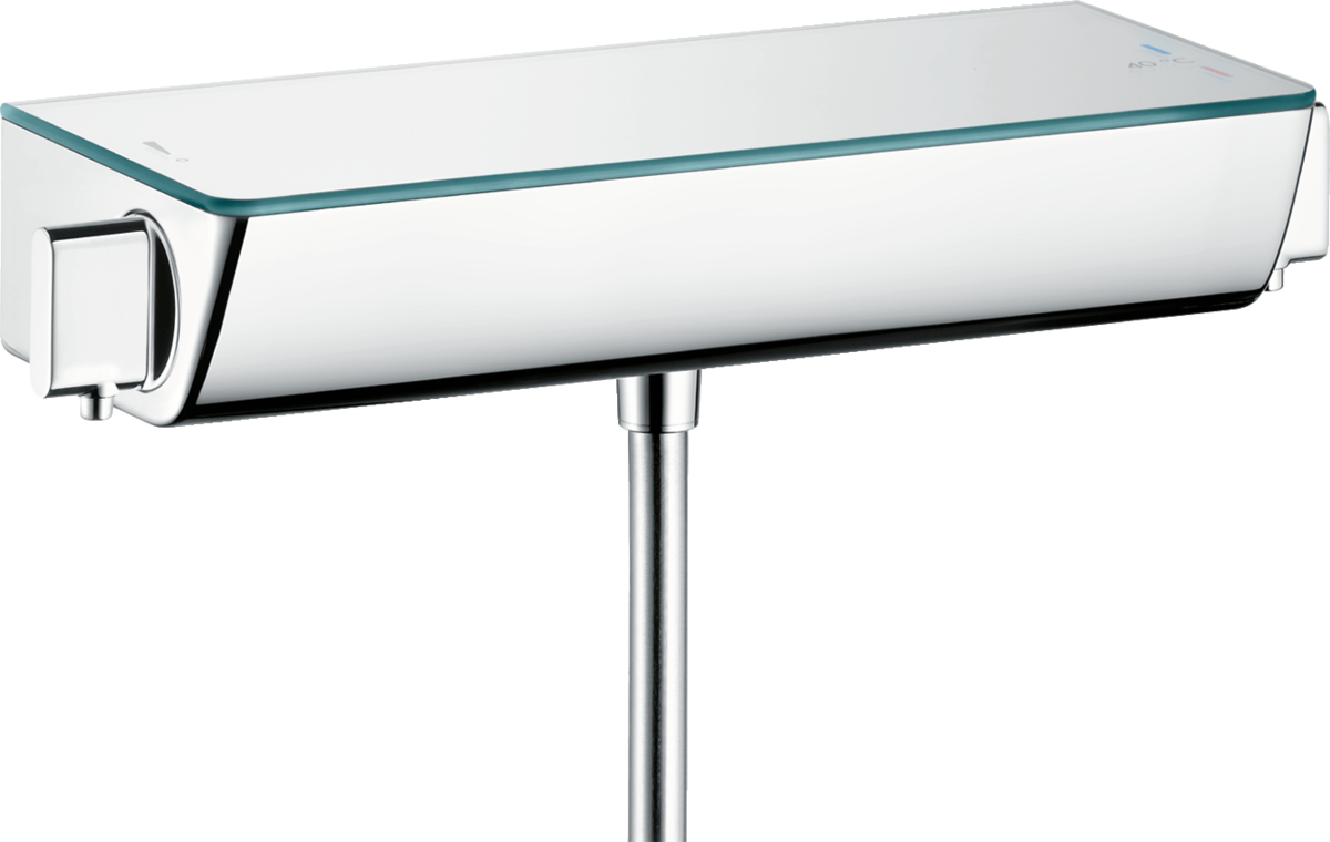 Hansgrohe Ecostat Select Thermostatic Shower Mixer For Exposed Installation Renovation - Chrome - 13111000