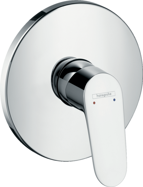 Hansgrohe Focus Single Lever Manual Shower Mixer Highflow For Concealed Installation - Chrome - 31964000