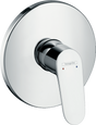 Hansgrohe Focus Single Lever Manual Shower Mixer Highflow For Concealed Installation - Chrome - 31964000