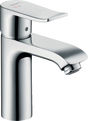 Hansgrohe Metris Single Lever Basin Mixer 110 Coolstart with Pop-up Waste - Chrome - 31121000