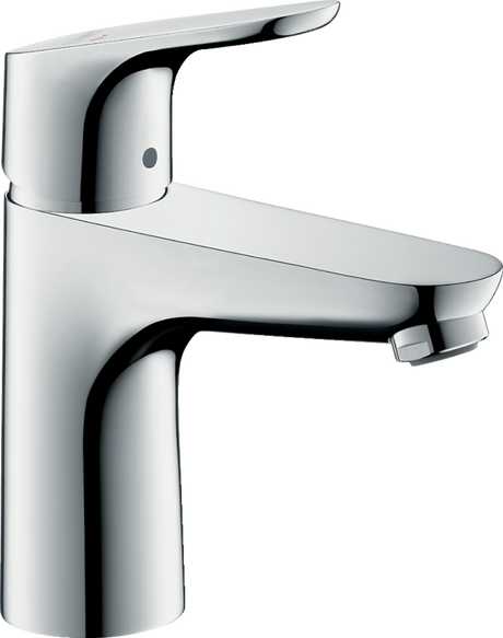 Hansgrohe Focus Single Lever Basin Mixer 100 Coolstart With Pop-Up Waste - Chrome - 31621000