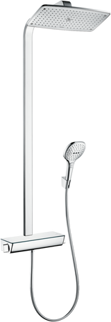 Hansgrohe Showerpipe 360 1jet EcoSmart 9 l/min with thermostat - Chrome - 27286000