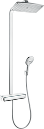 Hansgrohe Showerpipe 360 1jet EcoSmart 9 l/min with thermostat - Chrome - 27286000