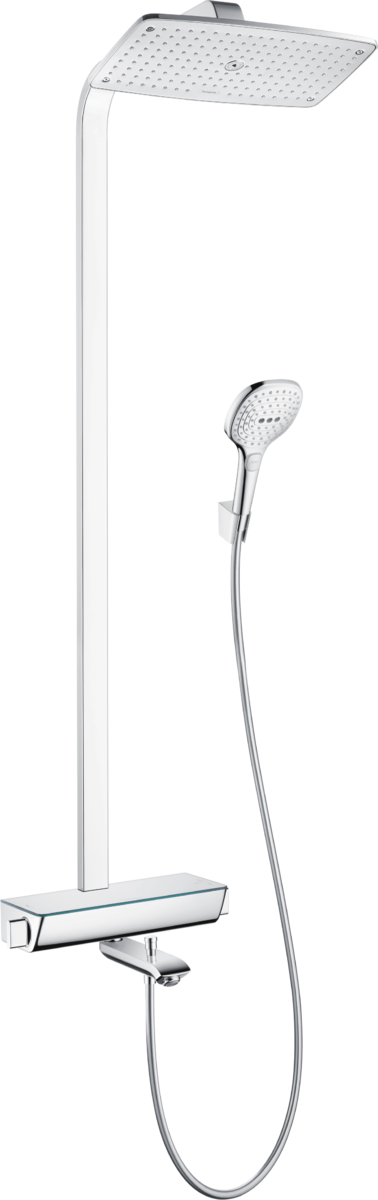 Hansgrohe Raindance E Showerpipe 360 1jet With Thermostatic Bath Mixer - Chrome - 27113000