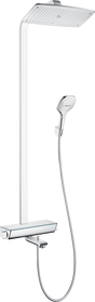 Hansgrohe Raindance E Showerpipe 360 1jet With Thermostatic Bath Mixer - Chrome - 27113000