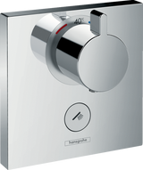 Hansgrohe ShowerSelect Thermostatic Mixer Highflow For Concealed Installation For Multiple Outlets - Chrome - 15761000