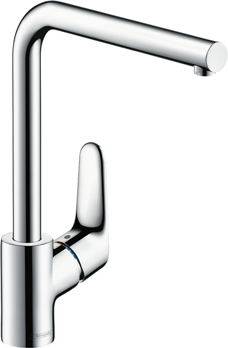 Hansgrohe Focus M41 Single Lever Kitchen Mixer 280 Single Spray Mode - Chrome - 31817000