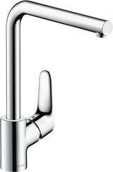 Hansgrohe Focus M41 Single Lever Kitchen Mixer 280 Single Spray Mode - Chrome - 31817000