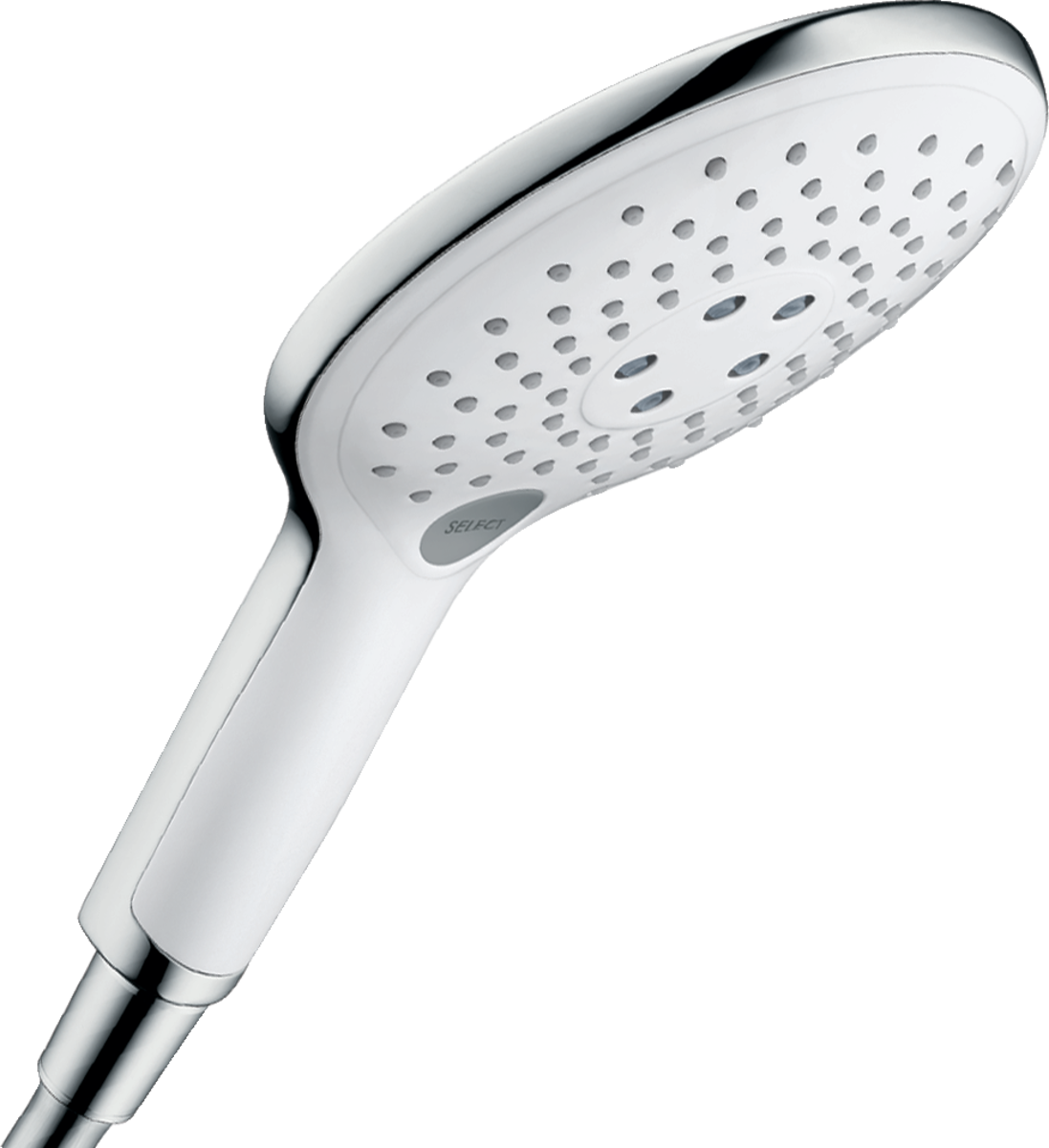 Hansgrohe Raindance Select S Hand Shower 150 3jet Ecosmart 9 L/min - White/Chrome - 28588400